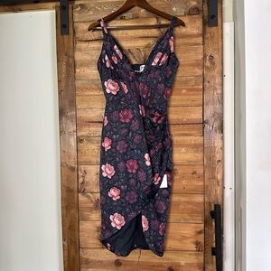 Whisper Floral V-Neck Dress